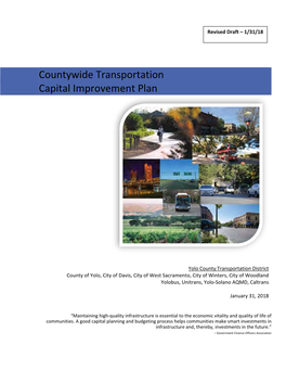Countywide Transportation Capital Improvement Plan