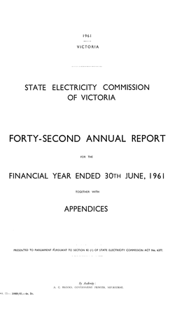 Forty-Second Annual Report