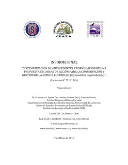 Informe Final