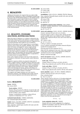 4. REAGENTS Bp: About 103 °C