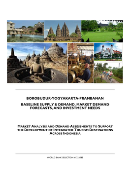 Borobudur-Yogyakarta-Prambanan Baseline Supply & Demand, Market