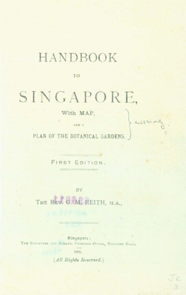 Handbook to Singapore