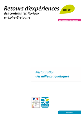 Retours D'expériences Des Contrats Territoriaux En Loire-Bretagne