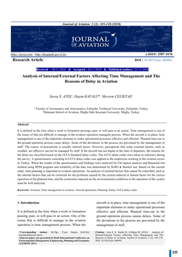 Research Article Analysis of Internal/External Factors Affecting