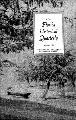 Florida Historical Quarterly