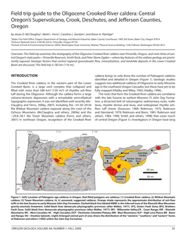 Ore Bin / Oregon Geology Magazine / Journal