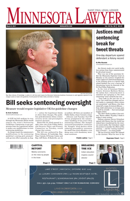 Bill Seeks Sentencing Oversight