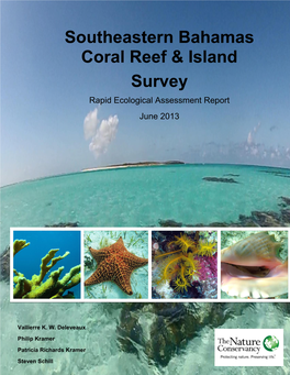 Southeastern Bahamas Coral Reef & Island Survey 2013