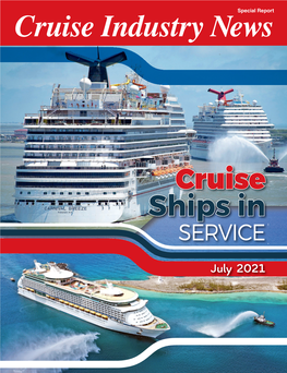 Cruise Ships in Service – July 2021