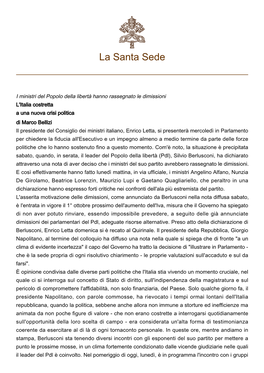 La Santa Sede