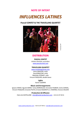 Note of Intent Influences Latines
