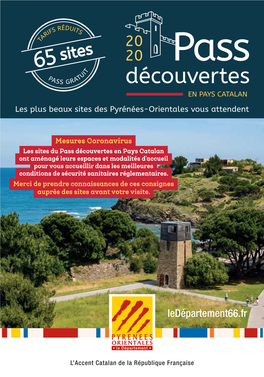 Pass IT P TU ASS GRA Découvertes EN PAYS CATALAN Les Plus Beaux Sites Des Pyrénées-Orientales Vous Attendent