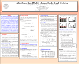 A Fast Kernel-Based Multilevel Algorithm for Graph Clustering