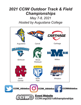 2021 CCIW Outdoor Track & Field Championships