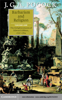 The Enlightenments of Edward Gibbon, 1737-1764, Volume