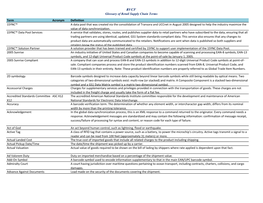 Glossary of Retail Supply Chain Terms Term Acronym Definition