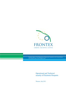 Study on the Operational and Technical Security of Electronic Passports