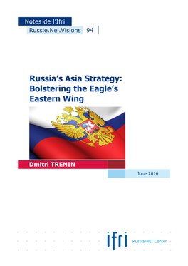 Russia's Asia Strategy