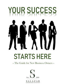 – the Guide for New Business Owners –