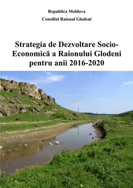 Economică a Raionului Glodeni Pentru Anii 2016-2020