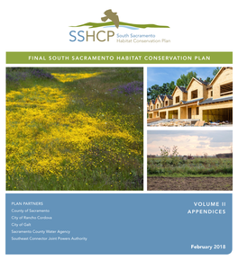 South Sacramento Habitat Conservation Plan