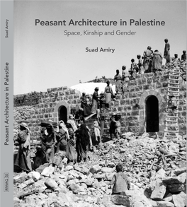 Peasant Architecture in Palestine