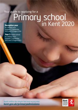 Guide to Primary School Applications