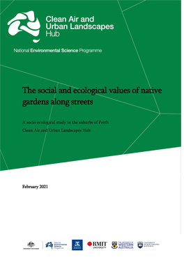 The Social and Ecological Values of Native Gardens Along Streets