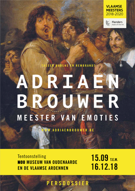 Adriaen Brouwer Meester Van Emoties