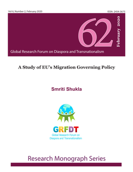 A Study of EU's Migration Governing Policy