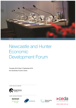 Newcastle and Hunter Economic Development Forum