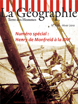 Numéro Spécial : Henry De Monfreid À La BNF