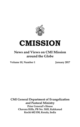 CMISSION News and Views on CMI Mission Around the Globe