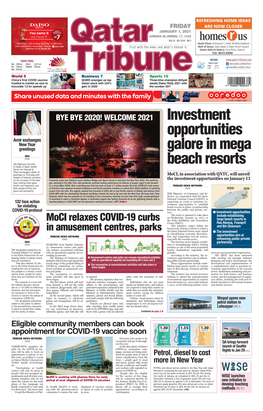 Investment Opportunities Galore in Mega Beach Resorts