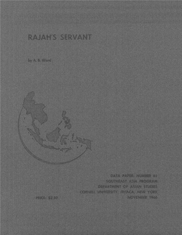 RAJAH's SERVANT ·Resident A
