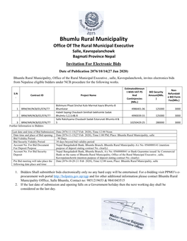 Bhumlu Rural Municipality