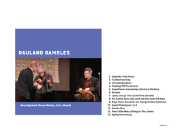 Rauland Rambles