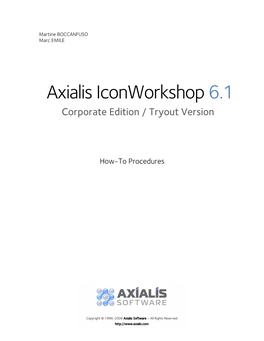 Axialis Iconworkshop 6.1