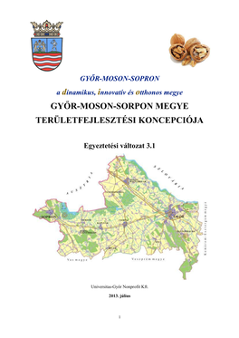 Győr-Moson-Sorpon Megye Területfejlesztési Koncepciója