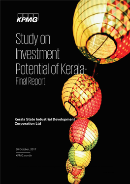 Study on Investment Potential of Kerala- Final Report