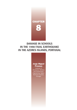 Chapter Damage in Schools in the 1998 Faial Earthquake in the Azores Islands, Portugal