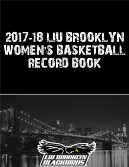 2017-18 Liu Brooklyn Women's Basketball