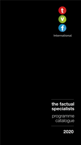 The Factual Specialists Programme Catalogue 2020