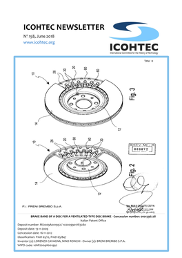 ICOHTEC Newsletter 158 June