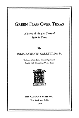 Green Flag Over Texas