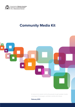 Community Media Kit