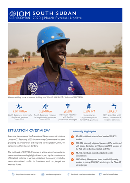 SOUTH SUDAN 2020 | March External Update