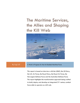 Maritime Services and the Kill