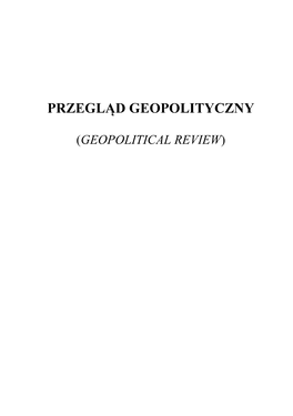 Przegląd Geopolityczny