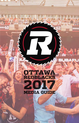 Ottawa Redblacks 2017 Media Guide 2 Ottawa Redblacks 2016 Schedule